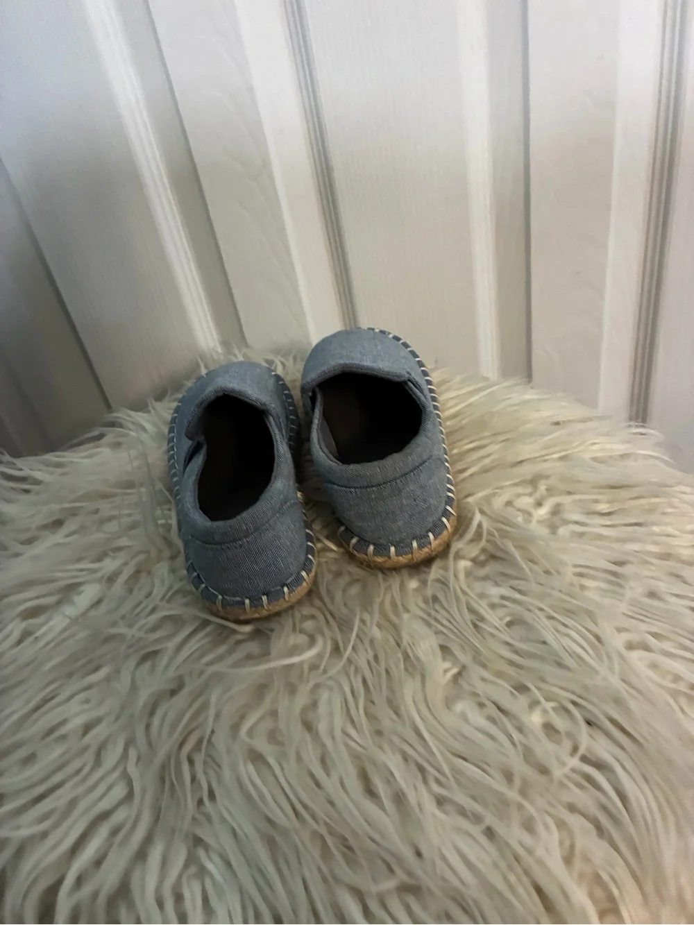 Gymboree Light Blue Slip-On Espadrille Sneakers for Kids